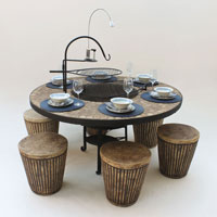 Braai Table and Chairs